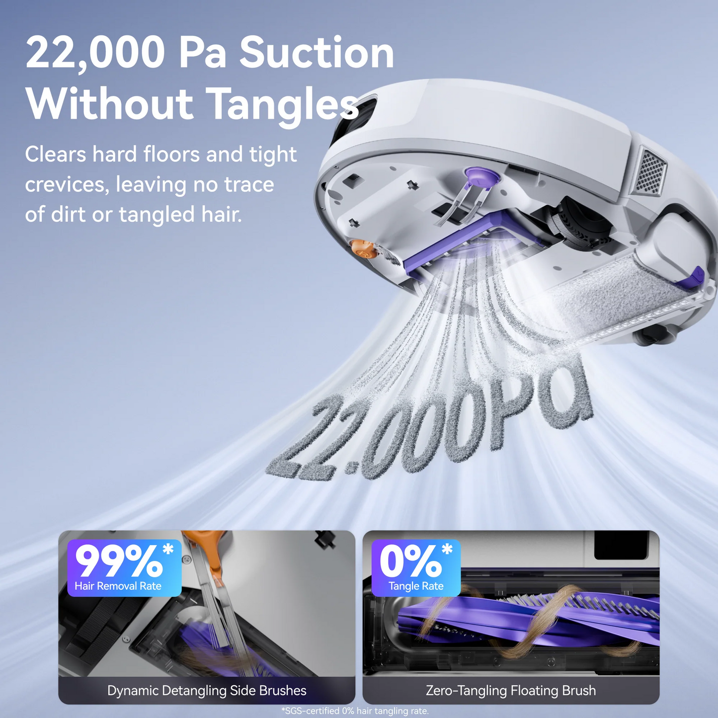 Flow Series Auto Vacuum & Mop – Smart Navigation & Self-Cleaning